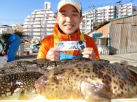 ふぐ釣り絶好調です！！