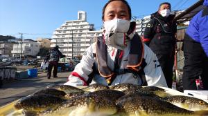 ふぐ釣り好調です！！