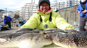 ふぐ釣り好調です！！