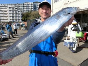 タチウオ・アジリレー釣り