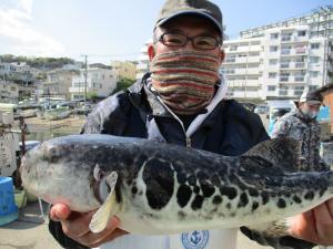 とらふぐ釣り