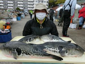 とらふぐ釣り