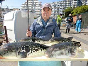 とらふぐ釣り