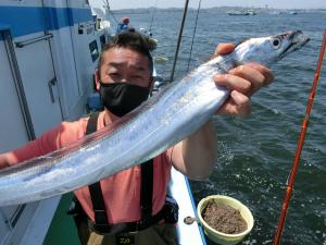 タチウオ・アジリレー釣り