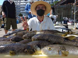 ふぐ釣り好調です！！