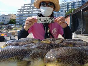 ふぐ釣り好調です！！