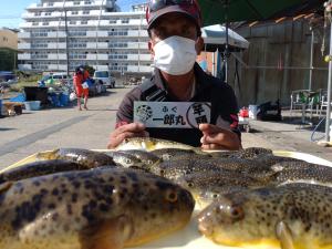 ふぐ釣り好調です！！