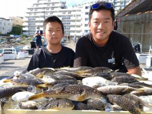 ふぐ釣り大漁です！！