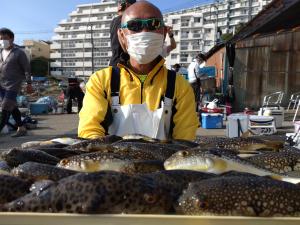 ふぐ釣り好調です！！