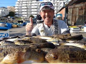 ふぐ釣り好調です！！