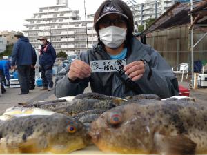 ふぐ釣り好調です！！