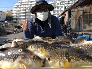 ふぐ釣り好調です！！