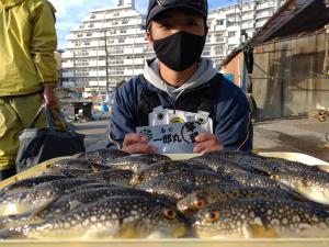 ふぐ釣り好調です！！