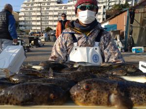 ふぐ釣り好調です！！