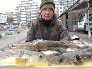 ふぐ釣り好調です！！