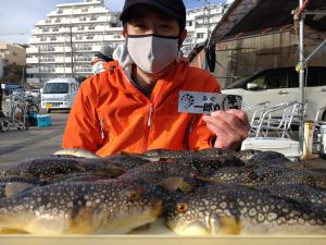 ふぐ釣り好調です！！