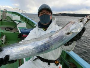 大型タチウオ釣れています！！