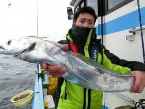 大型タチウオ釣れています！！