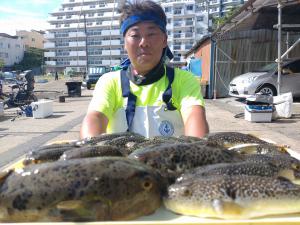 ふぐ釣り好調です！！