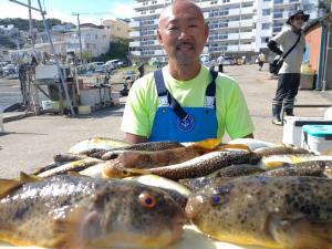 ふぐ釣り好調です！！