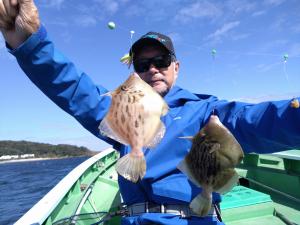 カワハギ釣り