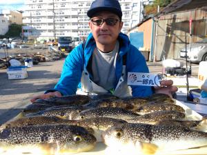 ふぐ釣り好調です！！