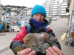 カワハギ釣り